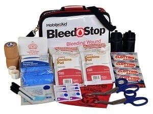 Emergency first aid kit bleedstop