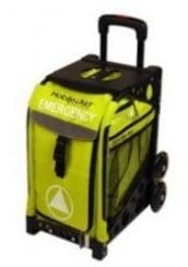 MobileAid EASY-Roll Emergency Cart [Load-Your-Own] - Safety Green