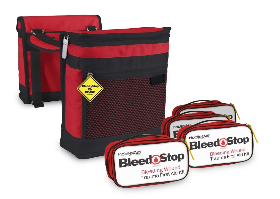 Saddle Bags w Bleed Stop